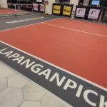 lapangan portable pickleball untuk pop-up event