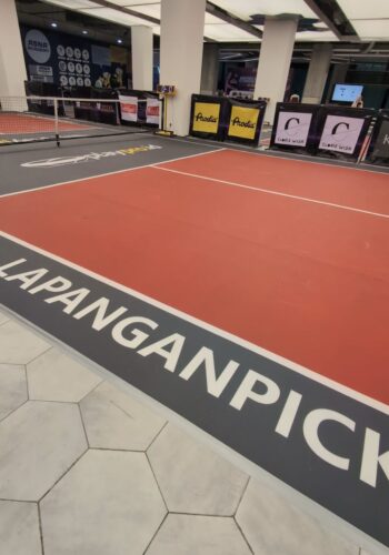 lapangan portable pickleball untuk pop-up event